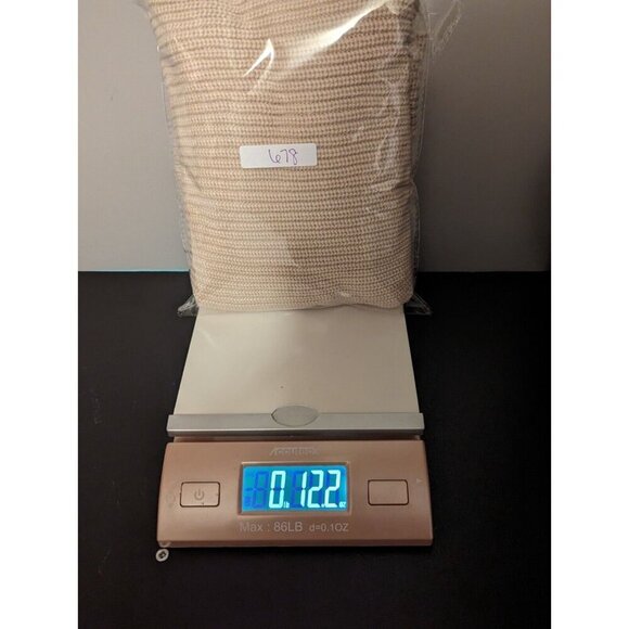 Beige Little Girls Size Youth Large Open Front Long Sleeve Cardigan - Picture 7 of 7